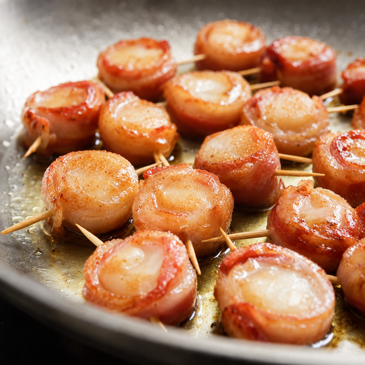Bacon Wrapped Scallops