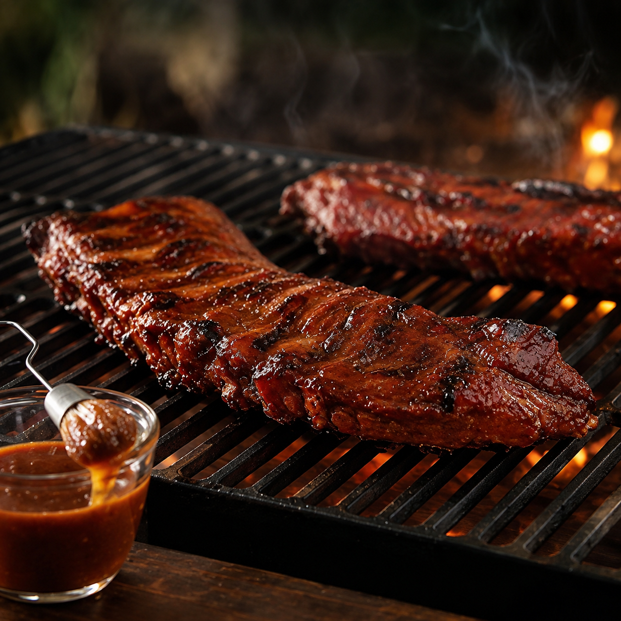 BBQ Ribs (Sauced)