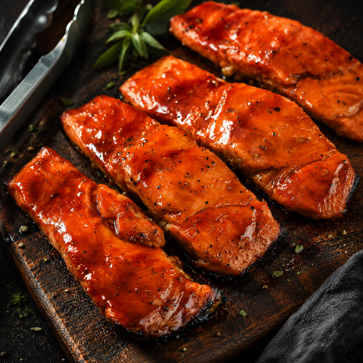 Salmon Maple BBQ